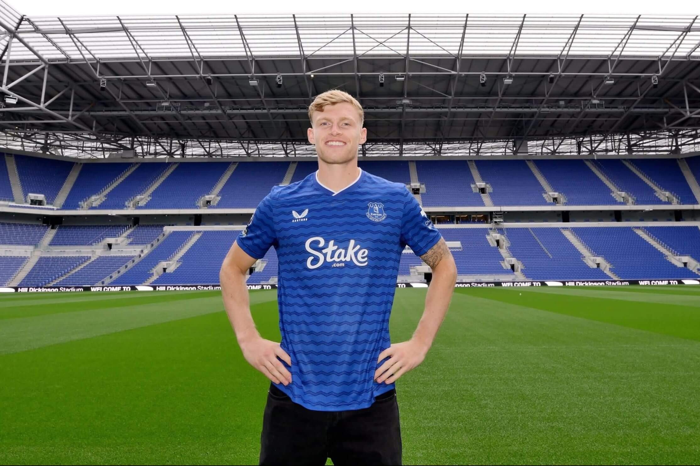 Everton Gắn Kết Tương Lai với Trung Vệ Jarrad Branthwaite đến Năm 2030
