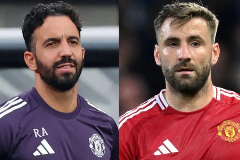 Luke Shaw, bất mãn, HLV Amorim